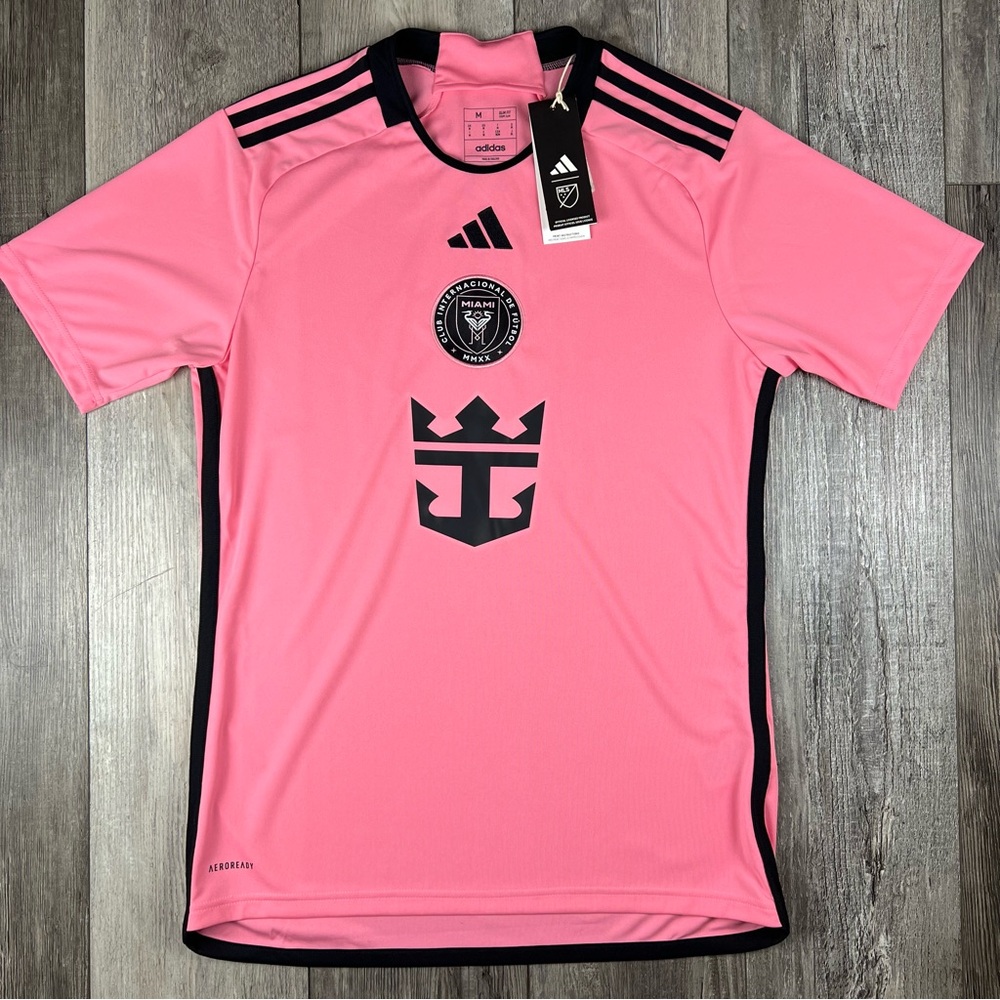 Adidas Men’s Inter Miami Messi Home Jersey Pink JE9741 Football Soccer Size Med